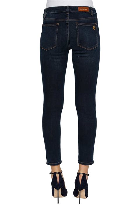 michael kors women's black jeans|michael kors women's skinny jeans.